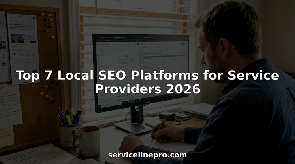 Top 7 Local SEO Platforms for Service Providers 2026