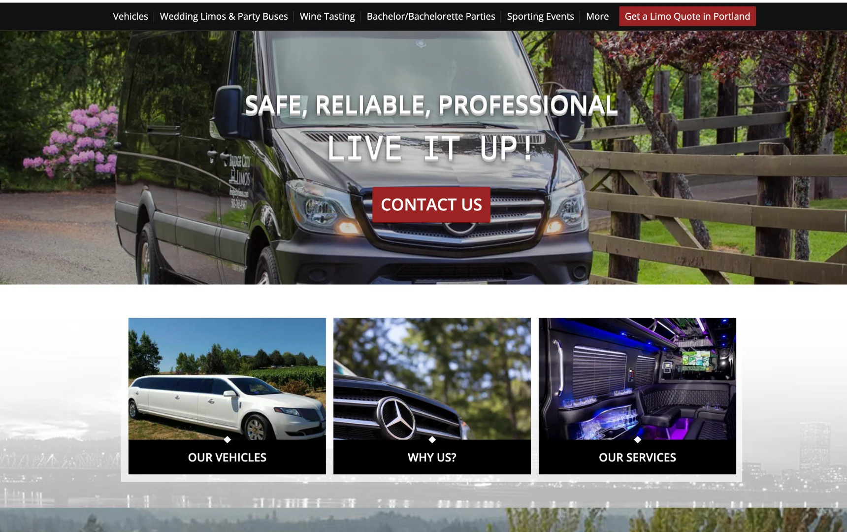 Bridge City Limo. Local SEO results that moved the needle for Bridge City Limo