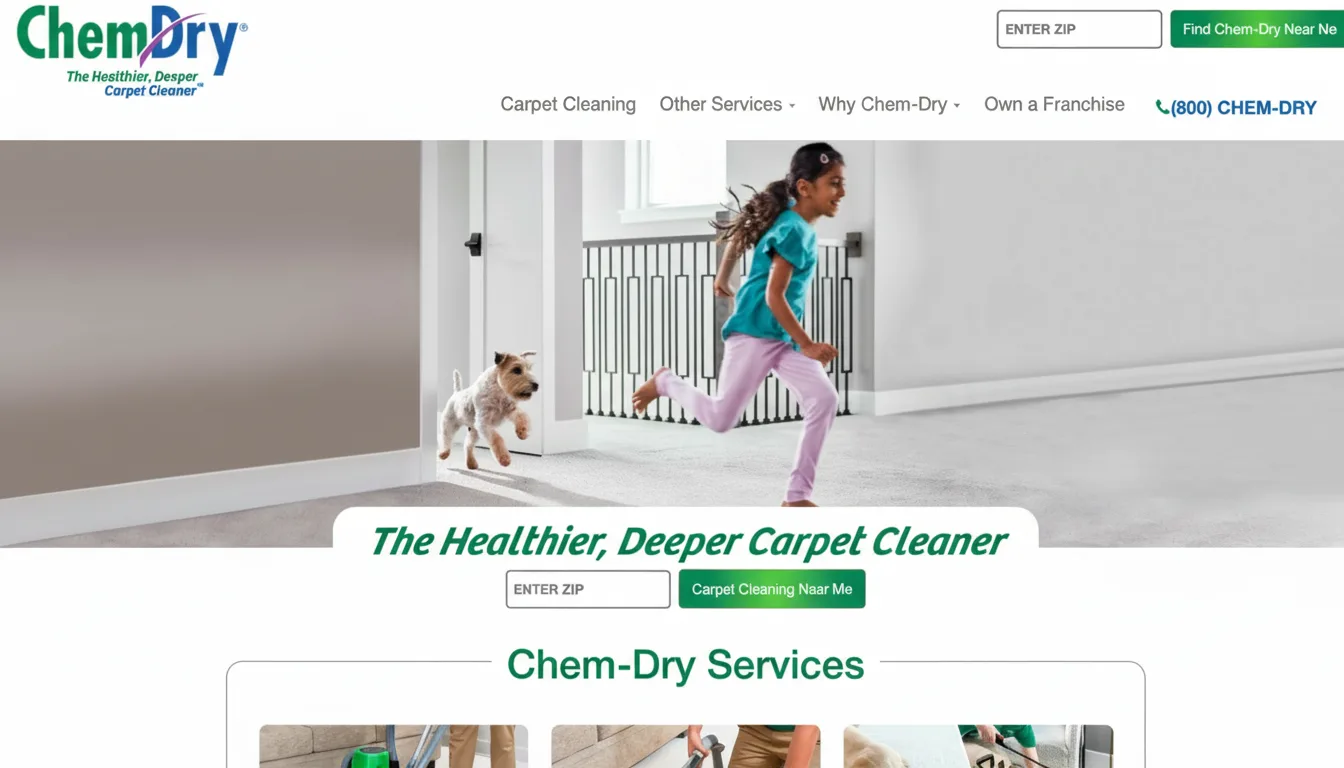 Chem-Dry Express. Local SEO results that moved the needle for Chem-Dry Express
