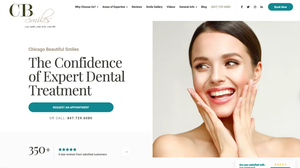 Chicago Beautiful Smiles. Local SEO results that moved the needle for Chicago Beautiful Smiles