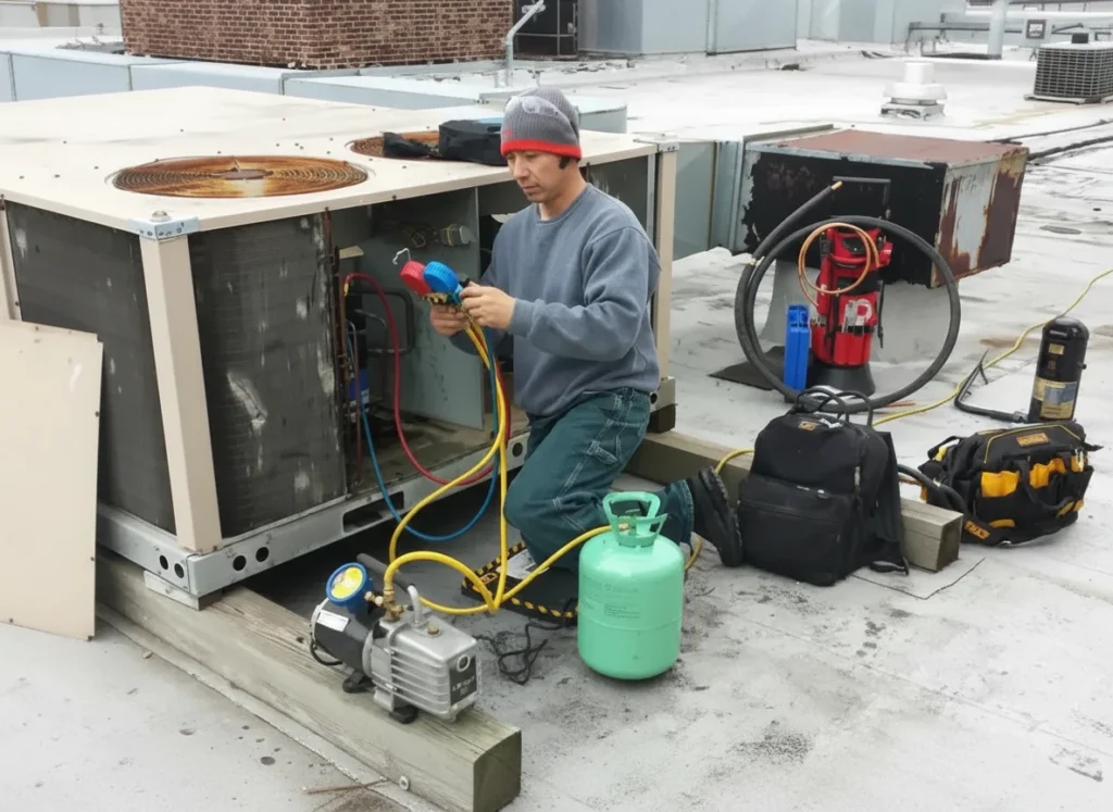 Chicago Heating & Cooling. 20% revenue lift, 60+ new Google reviews