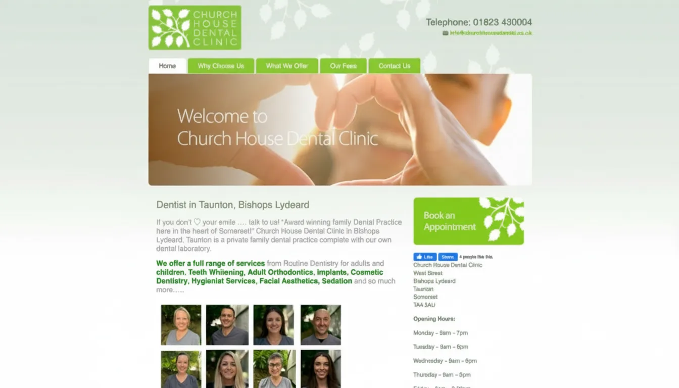 Church House Dental Practice. Local SEO results that moved the needle for Church House Dental Practice