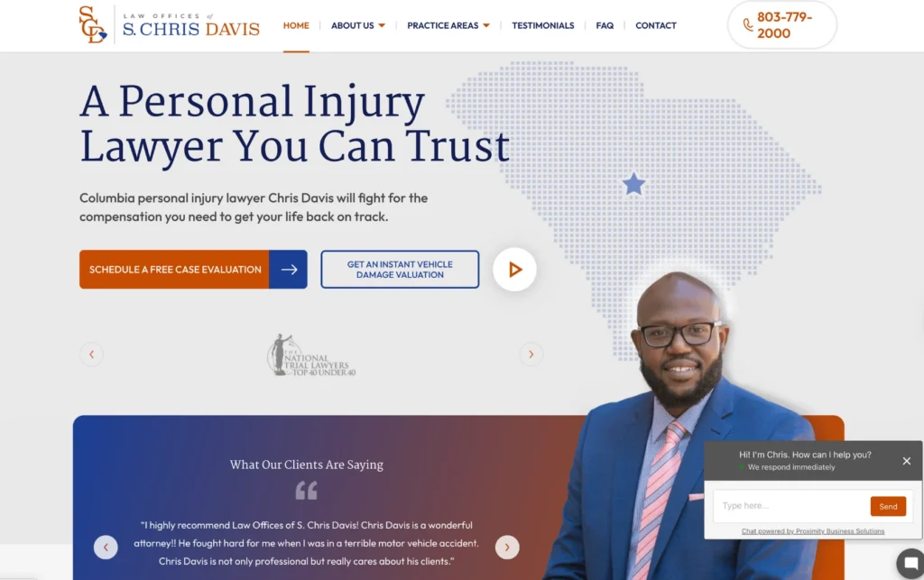 S. Chris Davis. Local SEO results that moved the needle for S. Chris Davis